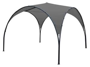 Moderný záhradný pavilón Lugo 3,3 x 3,3 m Garden Point antracit