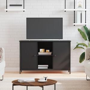 TV skrinka čierna 100x35x65 cm kompozitné drevo