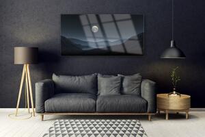 Obraz na skle Noc mesiac príroda 120x60 cm 4 Prívesky