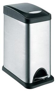Nerezový nášľapný odpadkový kôš TORO 8l