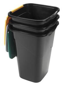 Plastový kôš na odpadky HEIDRUN 3x50l