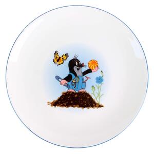 Porcelánový jedálenský tanier THUN 21cm krtko MIX motívov