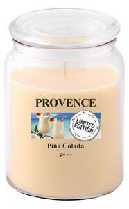 Vonná sviečka v skle PROVENCE 95 hodín pina colada