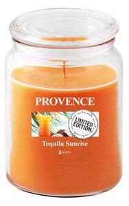 Vonná sviečka v skle PROVENCE 95 hodín tequila sunrise