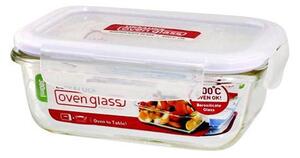 Sklenená zapékacia miska s vekom LOCK 380ml borosilikát
