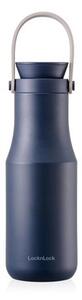 Nerezová termoska s uchom LOCK Metro 470 ml modrá
