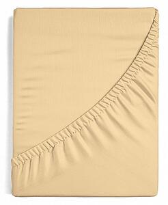 Prestieradlo Pískové PREMIUM Bavlněný mikroplyš 90-100 x 200-220/30