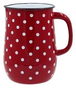 Smaltovaný džbán 2,5l bodky