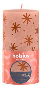 Rustikálna sviečka 13cm BOLSIUS krémový karamel