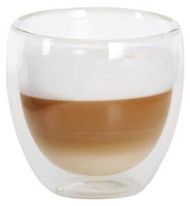 Sklenený hrnček Cappuccino TORO dvojité borosilikátové sklo 280ml