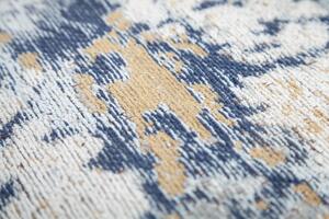 Dizajnový koberec Jakob 350 x 240 cm sivo-modrý