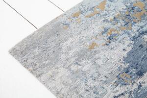 Dizajnový koberec Jakob 350 x 240 cm sivo-modrý