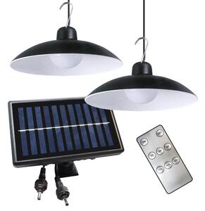 Milagro SADA 2x LED Stmievateľné solárne závesné svietidlo LED/6W/3,7V 2000 mAh IP44 + DO MI2231 + záruka 3 roky zadarmo