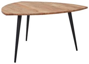 JEDÁLENSKÝ STÔL, akácia, čierna, farba akácie, 137/137/76 cm Livetastic - Online Only zostavy, Online Only