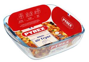 Sklenená misa do teplovzdušnej rúry PYREX 25x22cm/2,2l., borosilikát