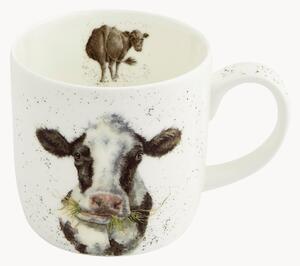 Hrnček z jemného kostného porcelánu Moo Cow