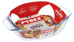 Sklenený pekáč s uchami PYREX 30x21cm/2l., borosilikát