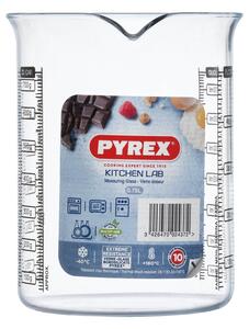 Sklenená odmerka s lievikom PYREX 750ml