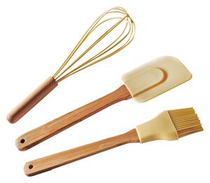 Sada silikónového náčinia TORO Bamboo 3ks