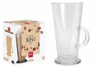 Sklenený hrnček na latté CoK 250ml 2ks
