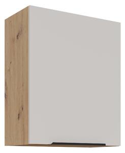 NovýNábytok.sk Horná kuchynská skrinka Sayla 60 G-72 1F (kašmír + dub artisan). Vlastná spoľahlivá doprava až k Vám domov. 1121426