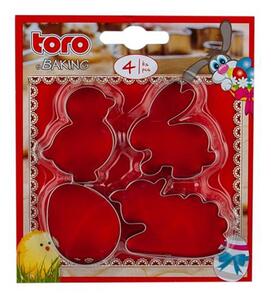 Vykrajovač na veľkonočné pečivo 4ks TORO