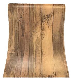 Samolepiace tapety 45 cm x 10 m IMPOL TRADE 0007 dubové dosky tmavo hnedé Samolepiace tapety