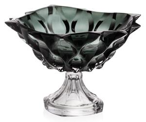 KRIŠTÁĽOVÁ MISKA BOHEMIA SAMBA GREY 305 MM