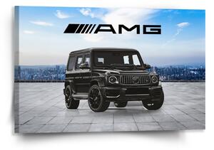 Sablio Obraz AMG auto - 120x80 cm