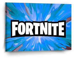 Sablio Obraz FORTNITE modrá - 90x60 cm