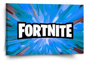Sablio Obraz FORTNITE modrá - 120x80 cm