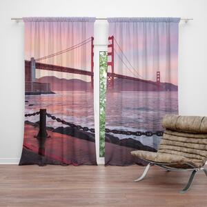 Sablio Záves Golden Gate: 2 ks 140x250 cm
