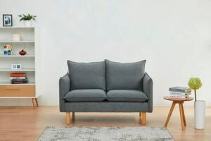 DVOJMIESTNA POHOVKA, textil, tmavosivá Livetastic - Sedačky, Online Only