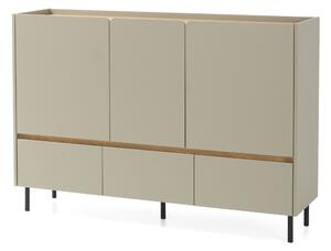 Komoda Azalio 150 cm - eukalyptus / dub baltic dune