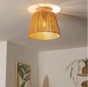 Brilagi - LED prisadený luster CERIA BOHO 1xE27/40W/230V priemer 28 cm hnedá/dub