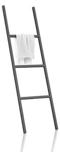 Regnis príslušenstvo, kúpeľňový kovový vešiak na uteráky, čierna matná, REGNIS/DR-LOFT/BLACK