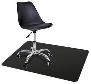 Podložka pod stoličku 140x100 cm čierna