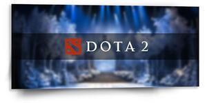 Sablio Obraz DOTA 2 Modrá - 110x50 cm