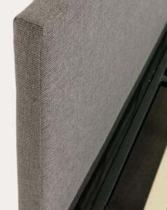 NAHIRI GREY posteľ s úložným priestorom 150 x 200 cm