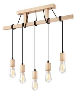 Luster na lanku LEON 5xE27/60W/230V