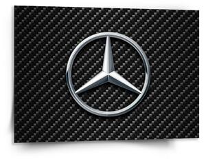 Sablio Obraz Logo 4 Carbon - 150x110 cm