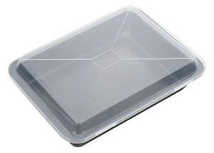 Tescoma Delícia 623042.00 - Plech na pečenie hlboký s plastovým poklopom DELÍCIA 36 x 25 cm
