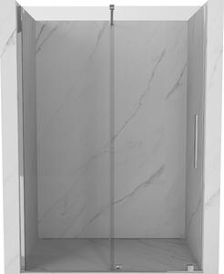Mexen Velar, posuvné dvere do otvoru 160x200 cm, 8mm číre sklo, chrómový profil, 871-160-000-01-01