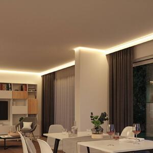 Paulmann Kompletná sada LED pásikov SimpLED 5 m, inteligentná, RGB 24 W, Biela / opálová, Obývacia izba / jedáleň, Plast