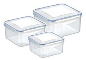 Tescoma FRESHBOX 892040.00 - Dóza FRESHBOX 3 ks, 0.4,0.7,1.2 l, štvorcová
