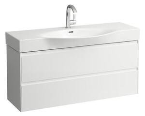 Kúpeľňová skrinka pod umývadlo Laufen Lani 120 cm, biela matná, H4042221122601