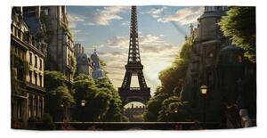 Sablio Uterák Paríž Eiffelova veža Art - 30x50 cm