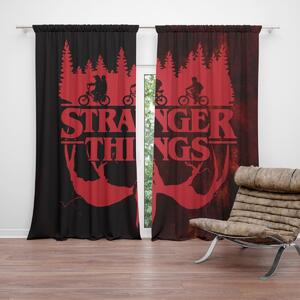 Sablio Záves Stranger Things Red: 2ks 140x250cm