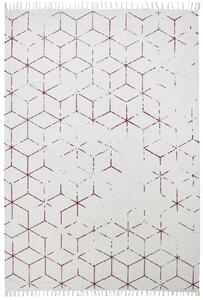 Obsession , AKCIA: 80x150 cm Ručne tkaný kusový koberec Stockholm 342 FUCHSIA, biela