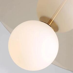 Toolight - Závesná stropná lampa Chiesa - zlatá - APP939-1CP